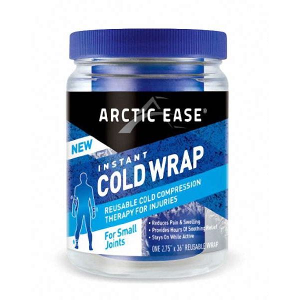 Arctic Ease Arctic Ease Cold Therapy For Small Joints Blue 2.75" X 36" Hot & Cold Therapies Black