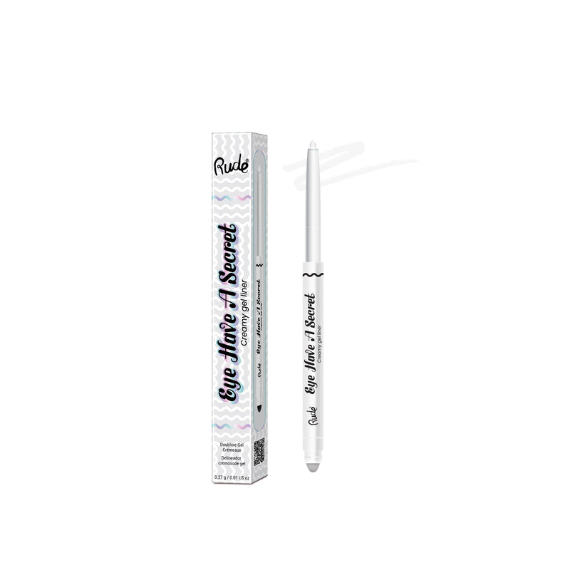 Rude Cosmetics Eye Have A Secret Creamy Gel Liner Eyeliner Light Gray Silence