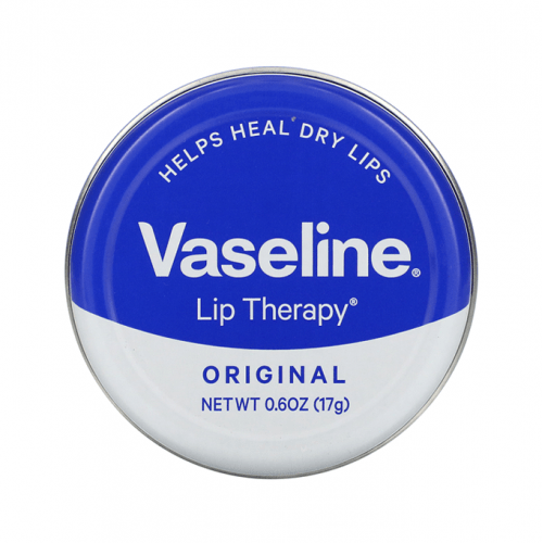 Vaseline Vaseline Lip Therapy, Original, 0.6 Oz, Mini Tin (53647EA) Lip Balms & Treatments White Smoke