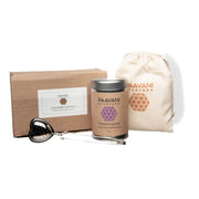 Paavani Ayurveda Your Herbal Tea Ritual | Organic Loose-Leaf Tea & Heart Infuser White Smoke Hydrate Blend / Tea Tin,Hydrate Blend / Compostable Refill,Cool & Calm Blend / Tea Tin,Cool & Calm Blend / Compostable Refill,Rooibos Chai Blend / Tea Tin,Rooibos Chai Blend / Compostable Refill,Bliss Blend / Tea Tin,Bliss Blend / Compostable Refill,Woman
