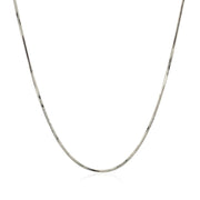 Bids.com 14k White Gold Adjustable Snake Chain 0.85mm Necklaces White Smoke 22 / White Gold,One / White Gold
