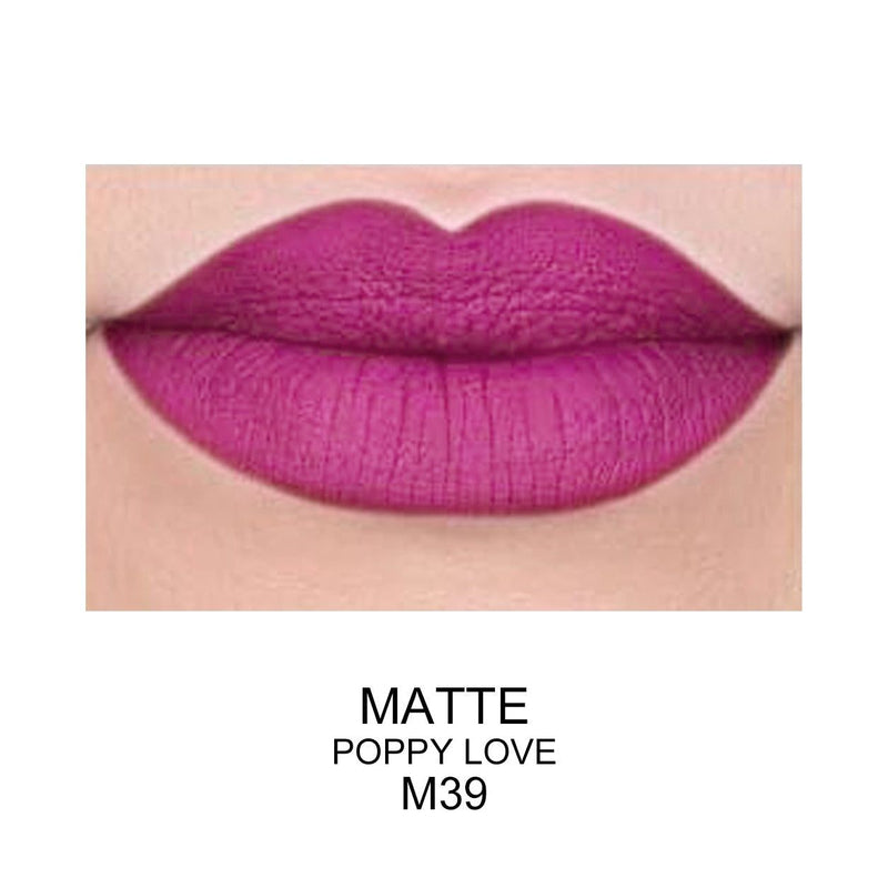 Prolux Cosmetics Best Matte Long Lasting Lip Gloss Lip Gloss Tan 39 Poppy Love
