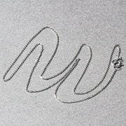 Bids.com 14k White Gold Diamond Cut Cable Link Chain 0.7mm Necklaces Gray 16 / White Gold,18 / White Gold,20 / White Gold