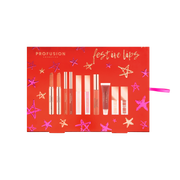 Profusion Cosmetics Crimson Festive Lips – 10-Piece Lip Collection Lips Orange Red
