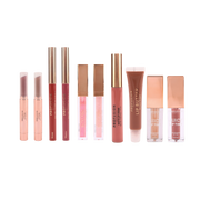 Profusion Cosmetics Crimson Festive Lips – 10-Piece Lip Collection Lips Light Pink