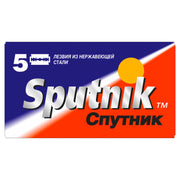 Gillette Sputnik Cnythnk Teflon Coated Double Edge (DE) Razor Blades 20 x 5 Blades Stainless Steel Cleaners & Polishes