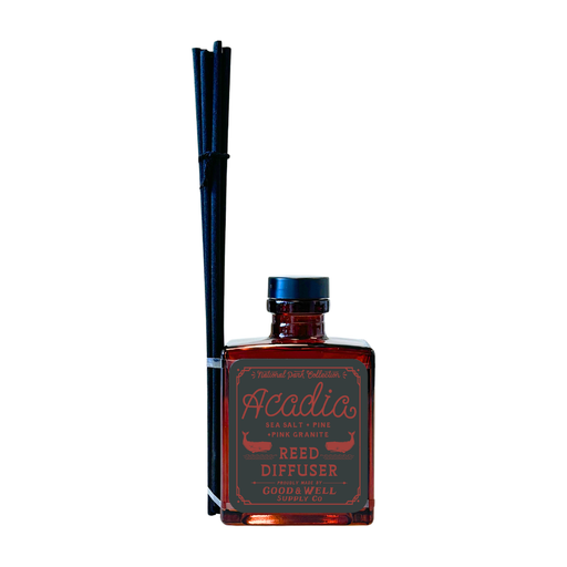 Good & Well Supply Co Acadia National Park Reed Diffuser White Smoke