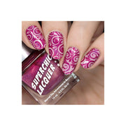 UberChic Beauty Collection 27 Stamping Plate Rosy Brown