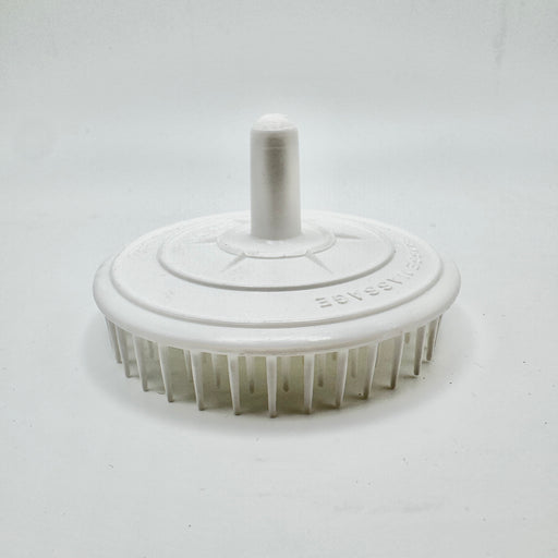 Balloid Balloid Brosse Massage Plastic Shampoo Brush - White Shampoo Brush Light Gray