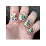 UberChic Beauty Hello Spring Stamping Plate Rosy Brown