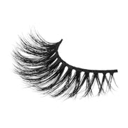 Lurella Cosmetics 3D Mink Eyelashes - Confident False Eyelash Light Gray