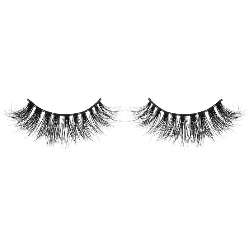 Lurella Cosmetics 3D Mink Eyelashes - Record False Eyelash Light Gray