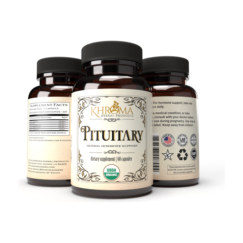 Khroma Herbal Products Organic Pituitary Blend White Smoke