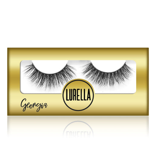 Lurella Cosmetics 3D Mink Eyelashes - Georgia False Eyelash White Smoke