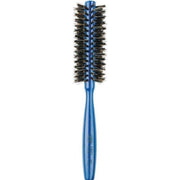 Creative Pro Hair Tools Ariel Blue Italian 3ME Round Boar Bristle Hair Brush Hair Brush White Smoke 3ME102 - 1.5"