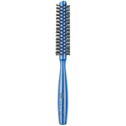 Creative Pro Hair Tools Ariel Blue Italian 3ME Round Boar Bristle Hair Brush Hair Brush White Smoke 3ME123 -1.25"