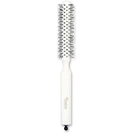 Creative Pro Hair Tools Champion Italian Nylon Round Bristle Hair Brush Hair Brush White Smoke 1."