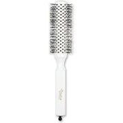 Creative Pro Hair Tools Champion Italian Nylon Round Bristle Hair Brush Hair Brush White Smoke 1.75"