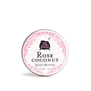 Soap Cauldron Body Butter Rose & Coconut Body Butter White Smoke 2.5 oz