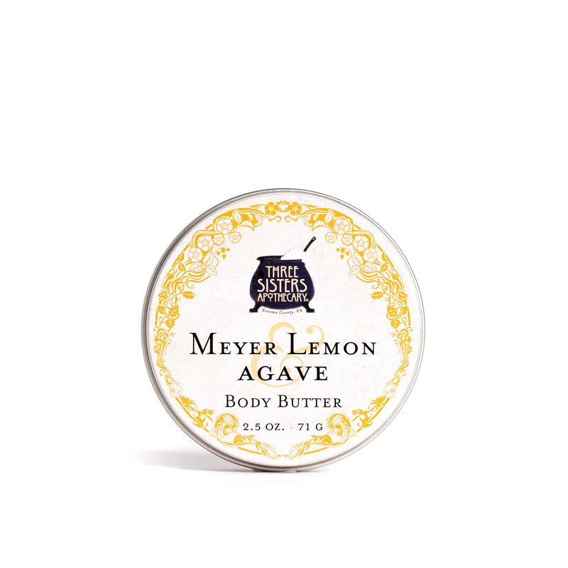 Soap Cauldron Body Butter Meyer Lemon & Agave Body Butter White Smoke 2.5 oz