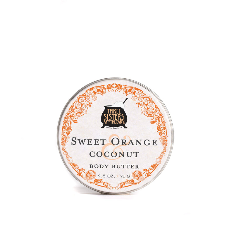 Soap Cauldron Body Butter Sweet Orange & Coconut White Smoke 2.5 oz.