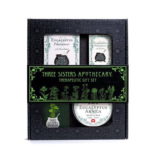Soap Cauldron Boxed Gift Set Therapeutic Gift Black Eucalyptus & Mint