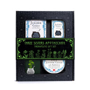 Soap Cauldron Boxed Gift Set Therapeutic Gift Black Juniper & Cedar
