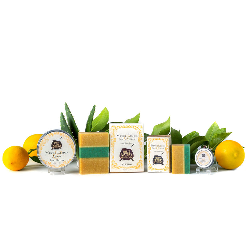 Soap Cauldron Body Butter Meyer Lemon & Agave Body Butter White Smoke 4 oz,2.5 oz