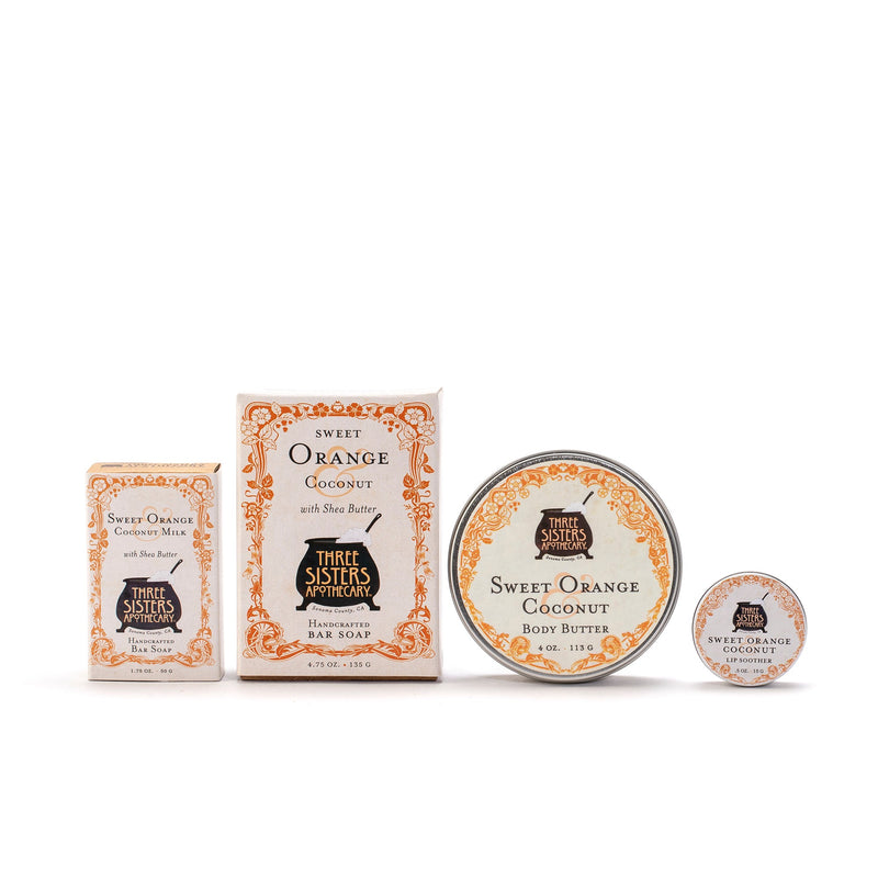 Soap Cauldron Body Butter Sweet Orange & Coconut White Smoke 4 oz.,2.5 oz.