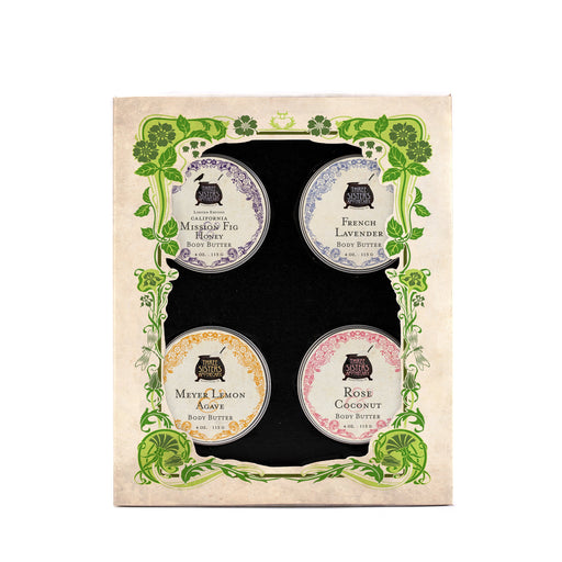 Soap Cauldron Boxed Gift Set Body Butter Sampler Body Butter Black Best Sellers