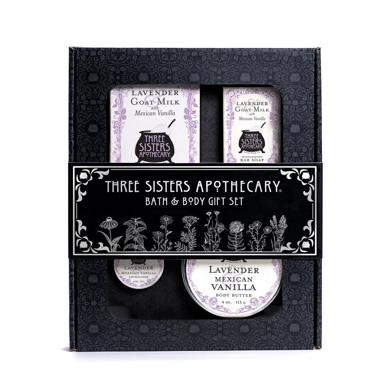 Soap Cauldron Boxed Bath & Body Gift Sets Gift Black Lavender & Mexican Vanilla