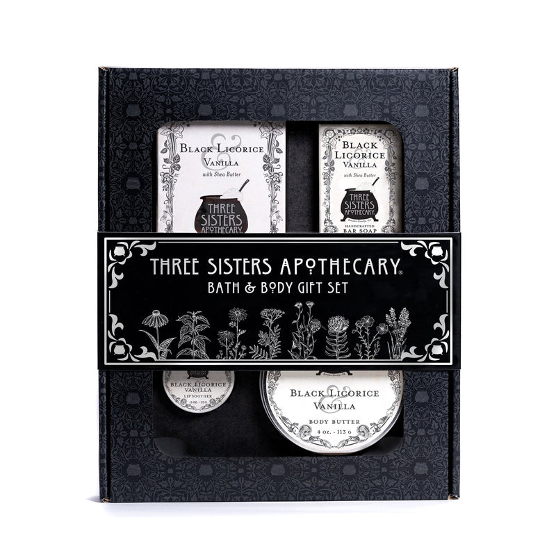 Soap Cauldron Boxed Bath & Body Gift Sets Gift Black Black Licorice