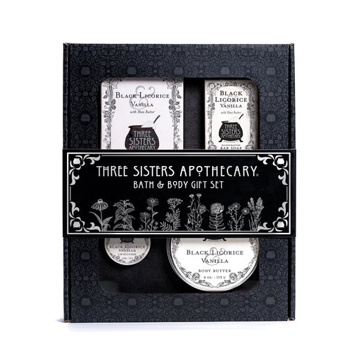Soap Cauldron Boxed Bath & Body Gift Sets Gift Black Black Licorice