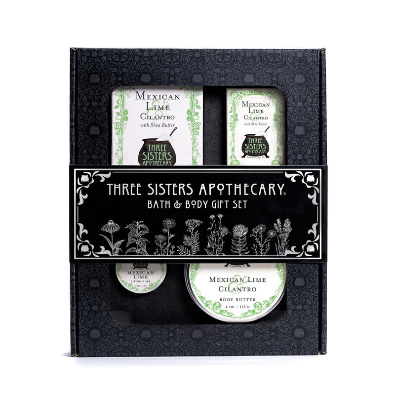 Soap Cauldron Boxed Bath & Body Gift Sets Gift Black Mexican Lime