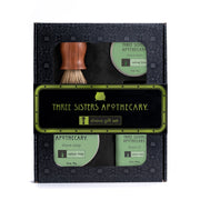 Soap Cauldron Boxed Shave Premium Gift Set Shave Black Vetiver & Lime
