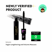 EpiLynx Magic Lengthening & Volumizing Mascara – Vegan, Gluten-Free, Smudge-Resistant White Smoke Black,Purple,Blue,Brown