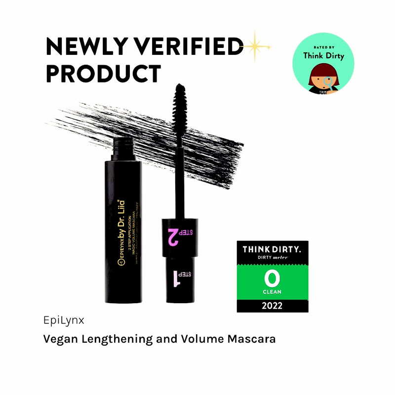 EpiLynx Magic Lengthening & Volumizing Mascara – Vegan, Gluten-Free, Smudge-Resistant White Smoke Black,Purple,Blue,Brown