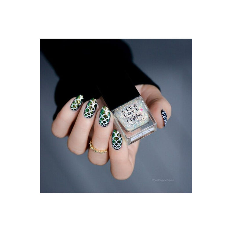 UberChic Beauty Fairytale-02 Stamping Plate Dim Gray