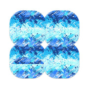 Peelz Beta Blue Overpatch Tape - Pump Peelz Patch Medical Tape Pale Turquoise 12-Pack (Set of 12 Patches),4-Pack (Set of 4 Patches),1-Single (One Patch)