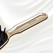 KOH-I-NOOR Beauty USA Metallic Pneumatic Detangling Hairbrush Hair Brush Lavender Chrome,Gold