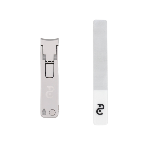 Vip Barber Supply Percu Nail Clipper and Nail File Nail Clipper White Smoke