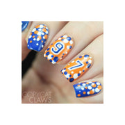 UberChic Beauty Numbers-01 Stamping Plate Rosy Brown