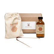 Paavani Ayurveda Cinnamon Oral Care Ritual | Ayurvedic Oil Pulling & Tongue Cleaning variable White Smoke