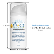 COLEHERBALS LLC 42 - Fresh Face Organix Rejuvenating Facial Moisturizer Facial Moisturizer White Smoke