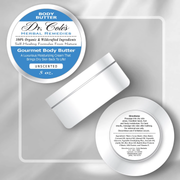 COLEHERBALS LLC 33 - Dr. Cole's Gourmet Body Butter - Unscented Herbal Gray