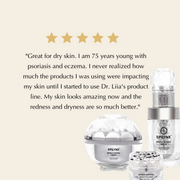 EpiLynx Wrinkle Smoothing Hydration Set for Sensitive Skin – Vegan, Gluten-Free 3-Piece Brightening & Firming Collection Face Creams Beige