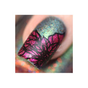 UberChic Beauty Holiday Jingle, (Christmas-03) Stamping Plate Dim Gray