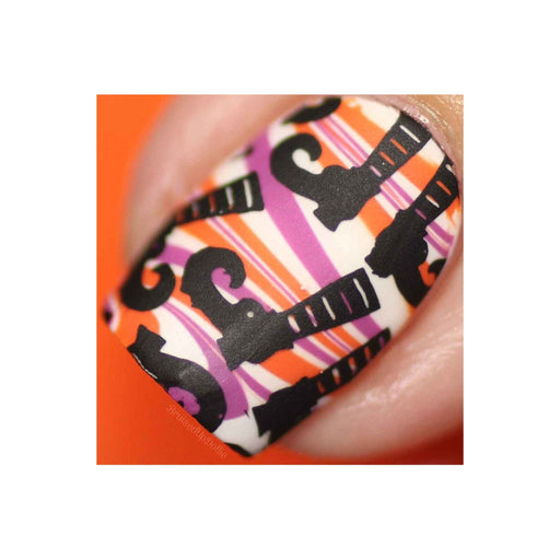 UberChic Beauty Halloween-02 Stamping Plate Coral