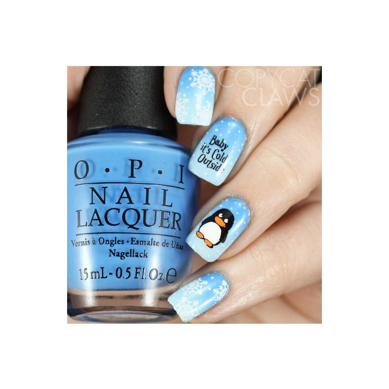 UberChic Beauty Holly Jolly, (Christmas-02) Stamping Plate Gray