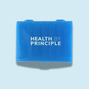 Health By Principle 3-Times-a-Day Pill Organizer Royal Blue